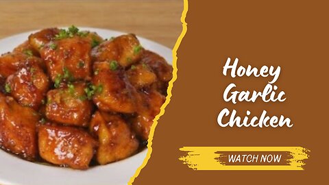 10 MINUTE DINNER! The Best Honey Garlic Chicken Recipe
