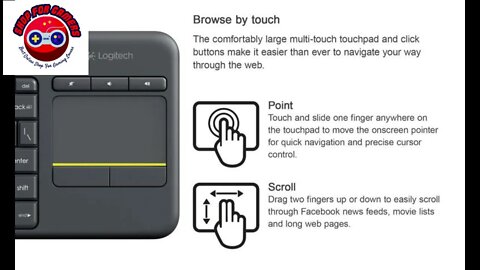 Logitech K400 Wireless Touch Keyboard