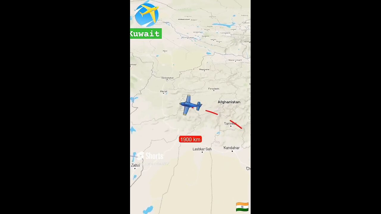 India to Kuwait|| byair#airoplane