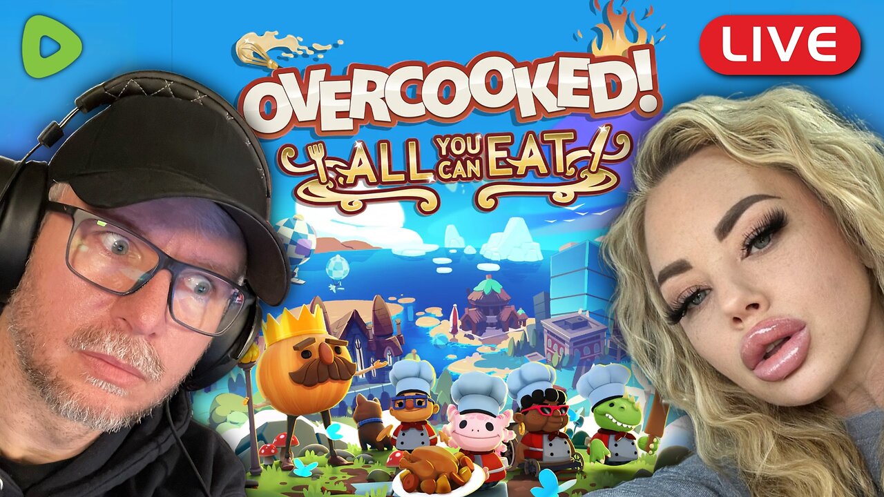 🔴LIVE - Overcooked w/ Katrina Thicc