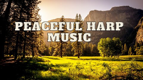 Heavenly Relaxing Harp Music🖤🙏🏿 Amazing Healing Instrumentals 🖤🙏🏿 Harp Background Music