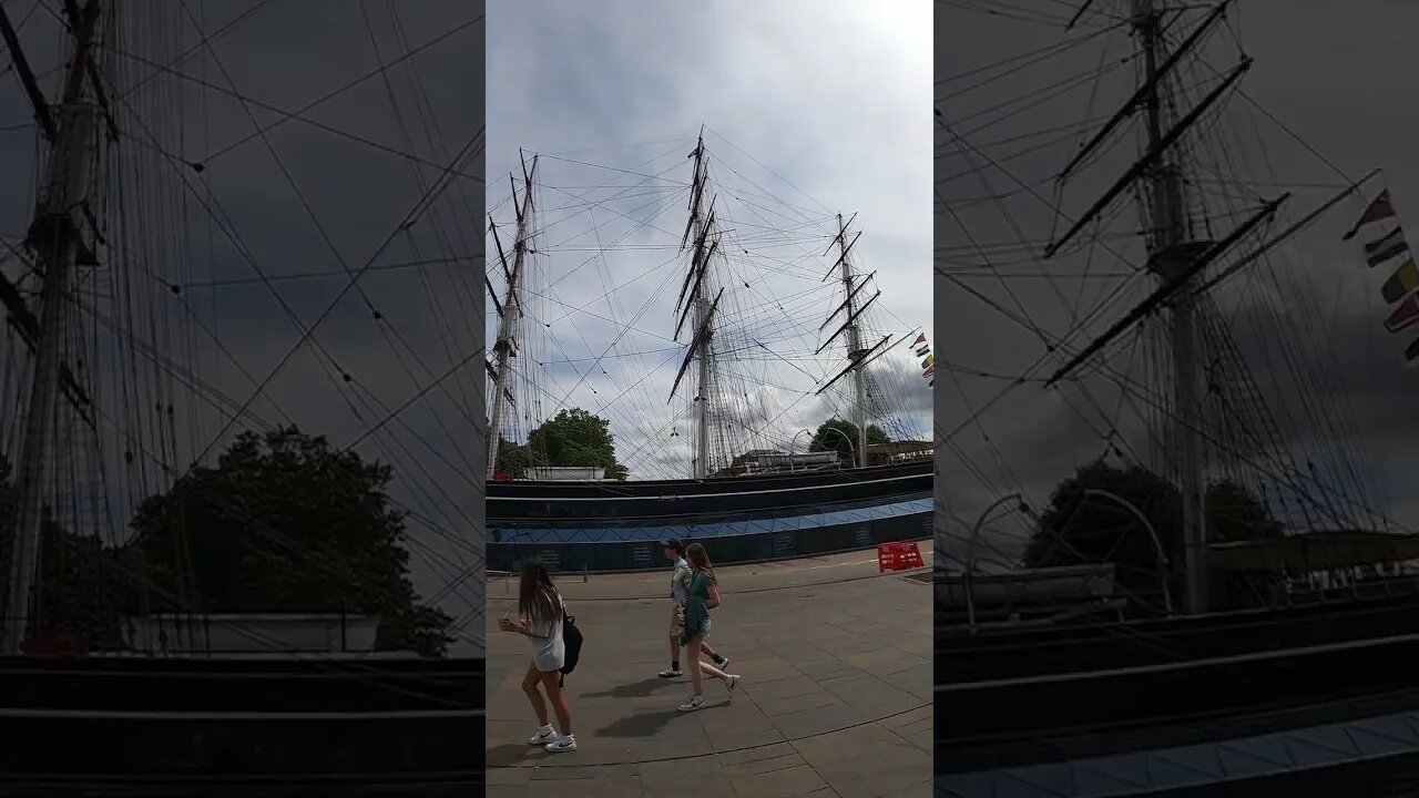 Cutty Sark British clipper ship London 10th July 2023