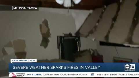 Phoenix fire responds to multiple weather-related fires