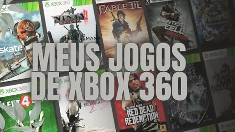 Xbox 360 meus jogos de mídia física parte 3 #shorts