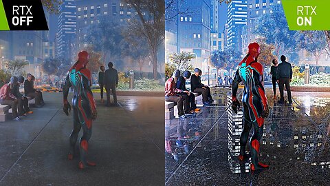 Spider-Man Remastered RTX 3090 Ti RTX ON vs OFF! Max Settings 4k Side by Side Comparison!