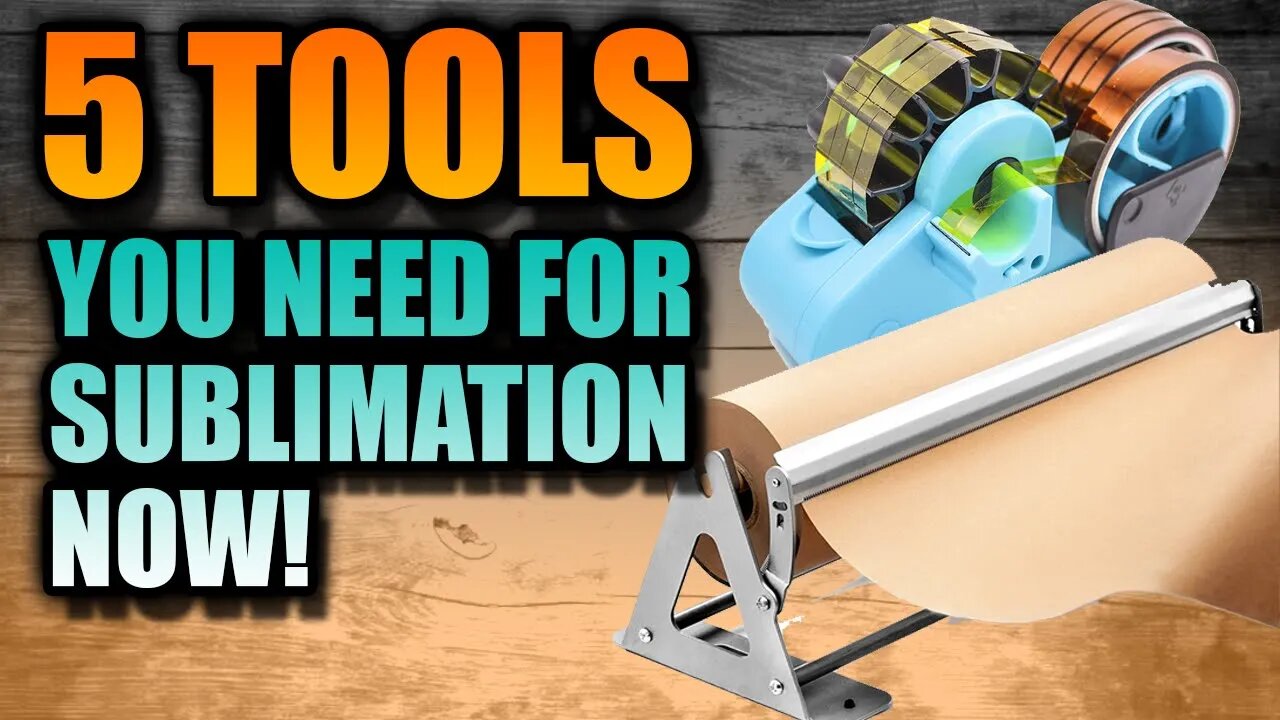 5 Helpful Tools You Need In Your Sublimation Workshop