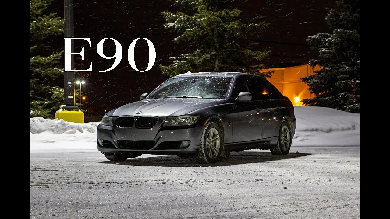 E90 In The Snow