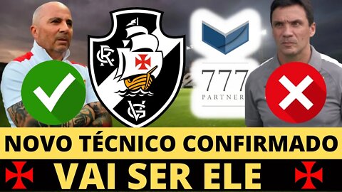 💥ÓTIMA NOTICIA💥NOVO TÉCNICO CONFIRMADO NOTICIAS DO VASCO AGORA