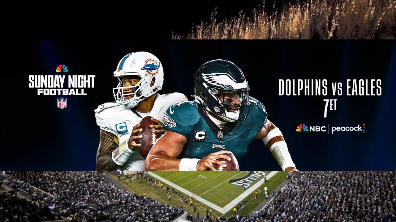 Dinner & Sunday Night Football: Dolphins @ Eagles LIVE REACTION & COMMENTARY #snf #dolphins #eagles