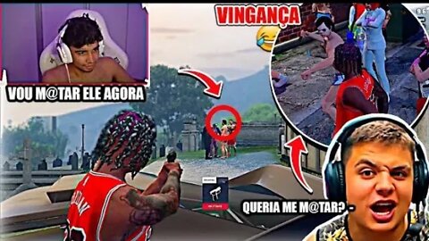 JIUSU TENTA MATAR PAULINHO O LOKO E ELE SE VINGA MATANDO JIUSU DIAS VEZES GTA RP