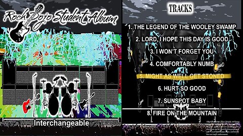 Rock Dojo Student Album #33 “Interchangeable”: Might as Well get stoned (Chris Stapleton Cover) Track 5