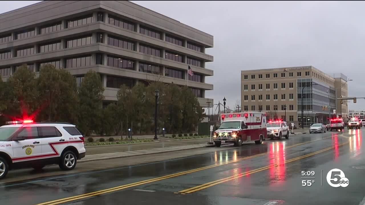 Bomb threat, white substance cause evacuation of federal building