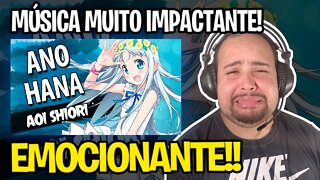 REACT ANOHANA opening full em PORTUGUÊS: “Aoi Shiori”