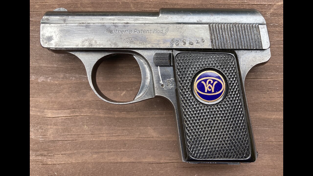 The Walther Model 9 6.35mm Pistol