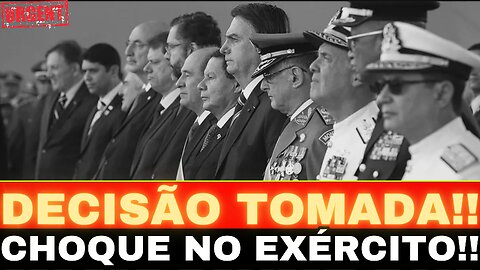 BOMBA!! EXÉRCITO DESMORALIZADO!! GENERAL ENVOLVIDO!! TENSÃO TOTAL...