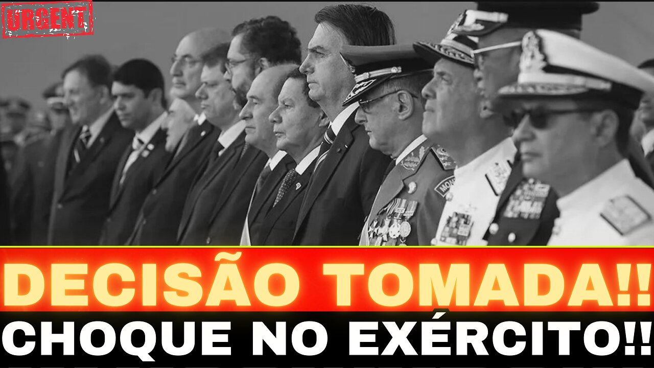 BOMBA!! EXÉRCITO DESMORALIZADO!! GENERAL ENVOLVIDO!! TENSÃO TOTAL...