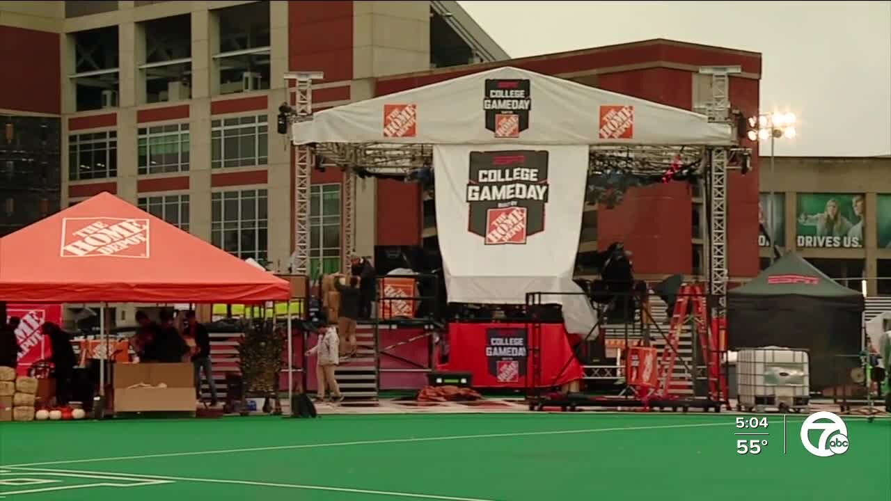 ESPN College GameDay's Rece Davis, Desmond Howard preview Michigan vs. Michigan State