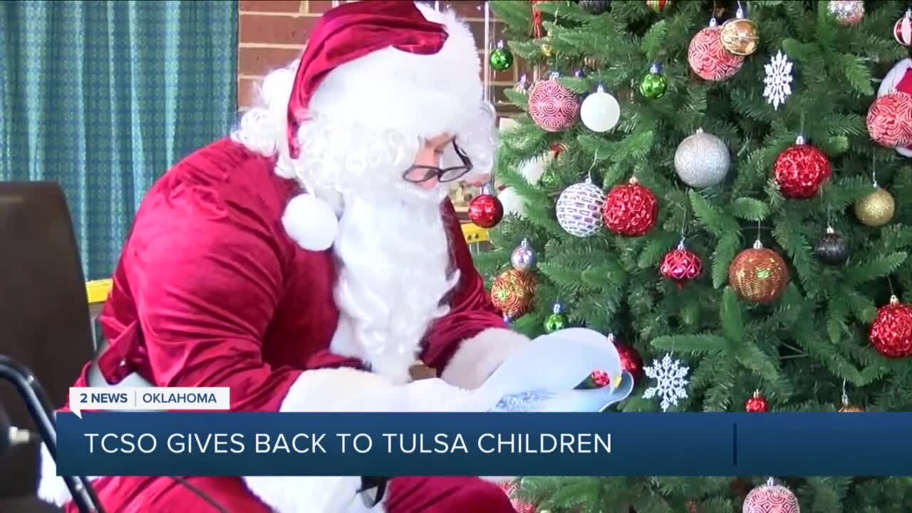 Tulsa County Sheriff's Office gives back to north Tulsa neighborhood