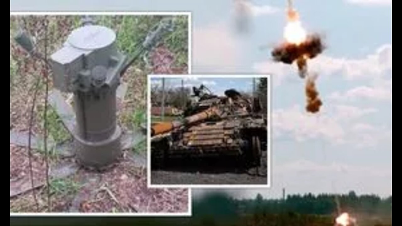 Putin horror as chilling explosive-launching mines unleashed in battle for first time