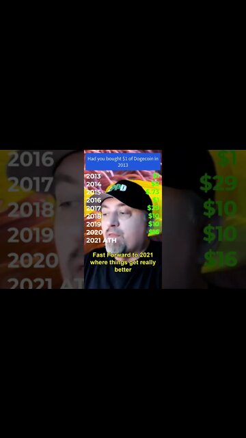 Had you bought $1 of Dogecoin in 2013 😲 - #doge
