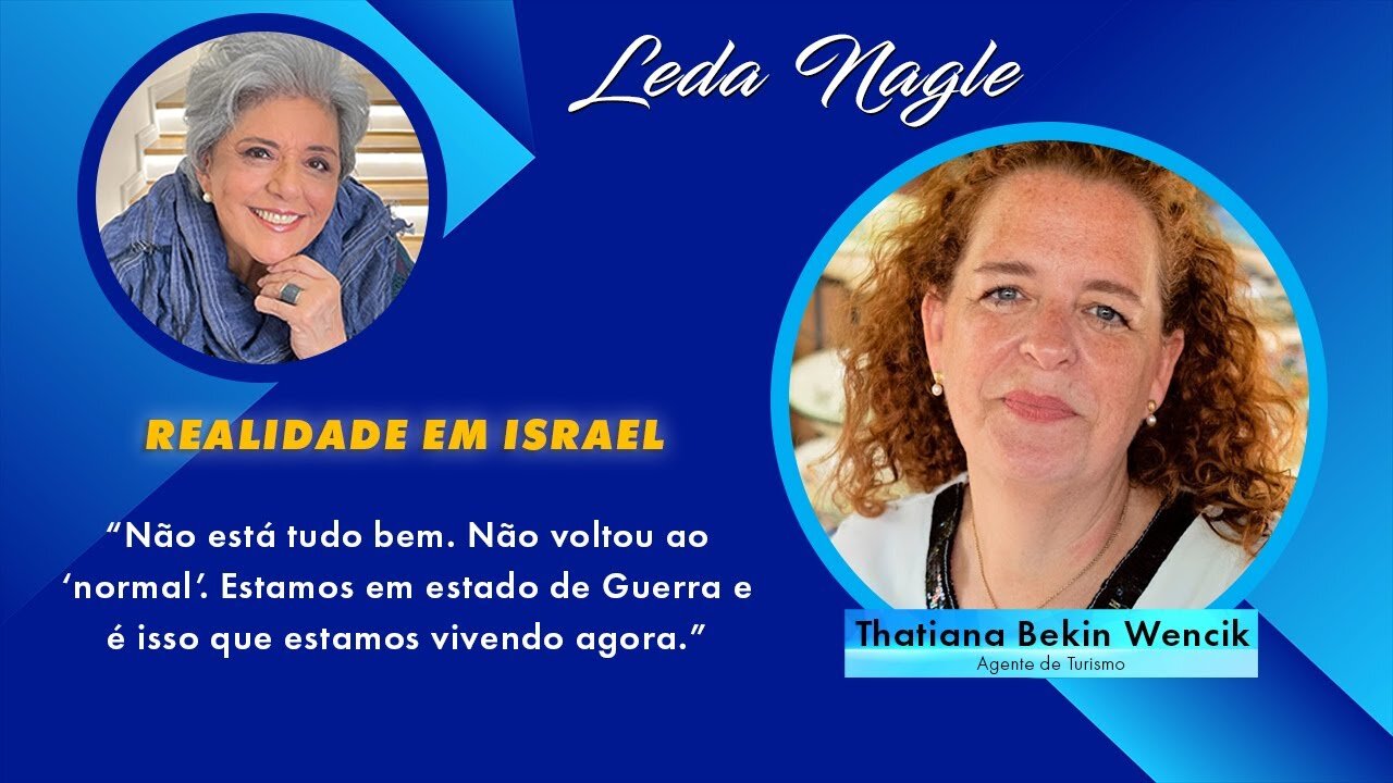 Thatiana Bekin Wencik : Ela mostrou como é um Bunker lugar onde o povo de Israel foge de bombas