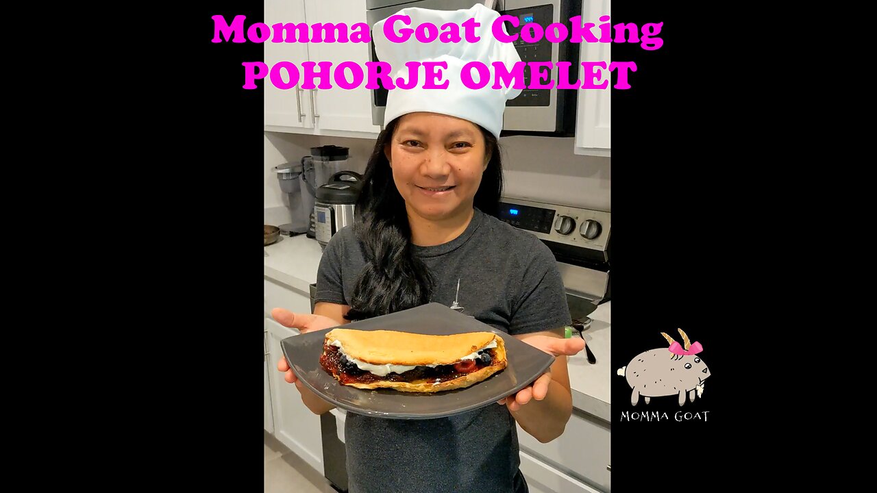 Momma Goat Cooking - Pohorje - Slovenia Omelet For Your Sweet Tooth