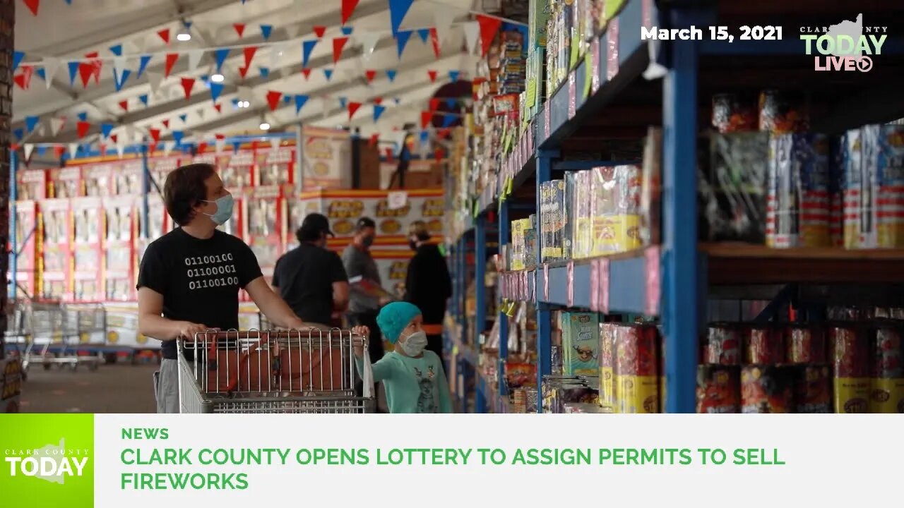 Clark County opens lottery to assign permits to sell fireworks