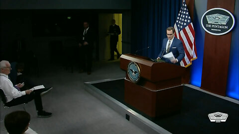 Pentagon Press Secretary Holds Briefing