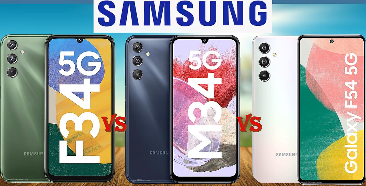 Comparison | Samsung Galaxy F34 vs Galaxy M34 vs Galaxy F54 | @technoideas360 ​