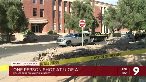 One person shot on University of Arizona campus