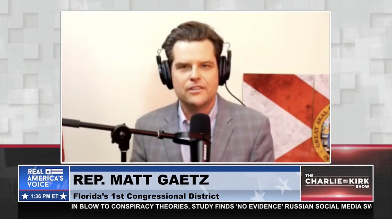 Rep. Matt Gaetz joins Charlie Kirk to discuss Speaker Kevin McCarthy