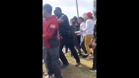 Cam Newton get jumped by 3 Dudes at 7v7 Event!