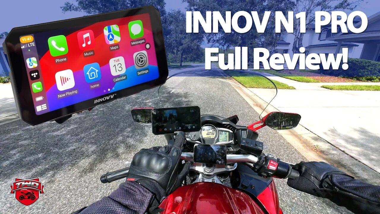 Reviewing EVERYTHING About The INNOV N1 PRO Dashcam & CarPlay Motorcycle Dash System