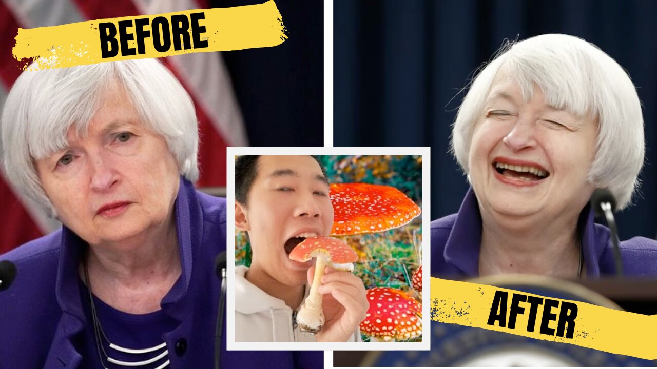 US Treasury Secretary Janet Yellen Dined Out On Magic Mushrooms on her ‘TRIP’ to China