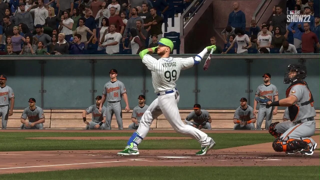 MLB The Show 22 Back to back HRs DD