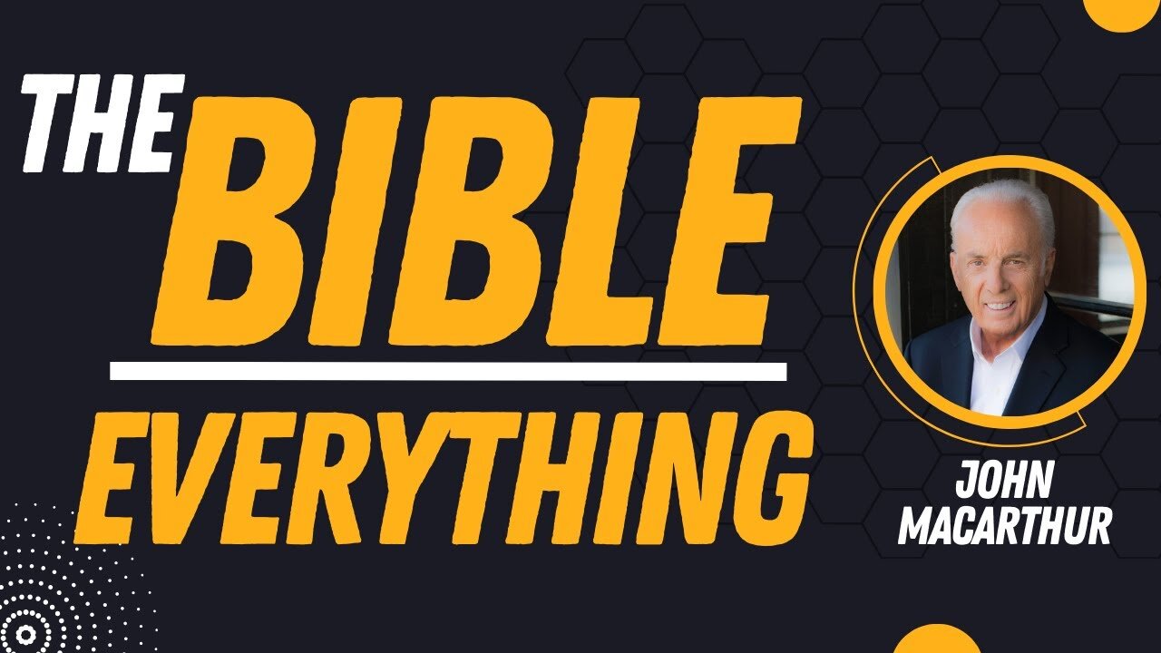 There's Nothing More Important Than The Bible | Pastor John MacArthur