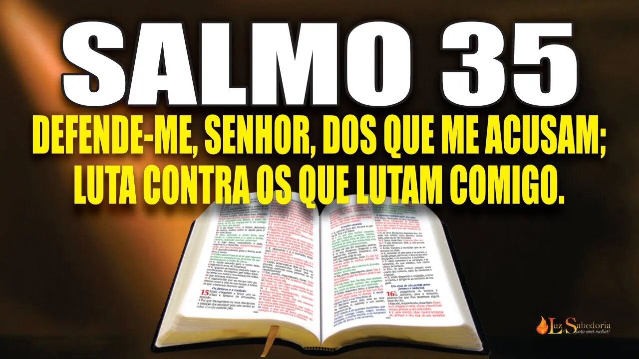 Livro dos Salmos da Bíblia: Salmo 35