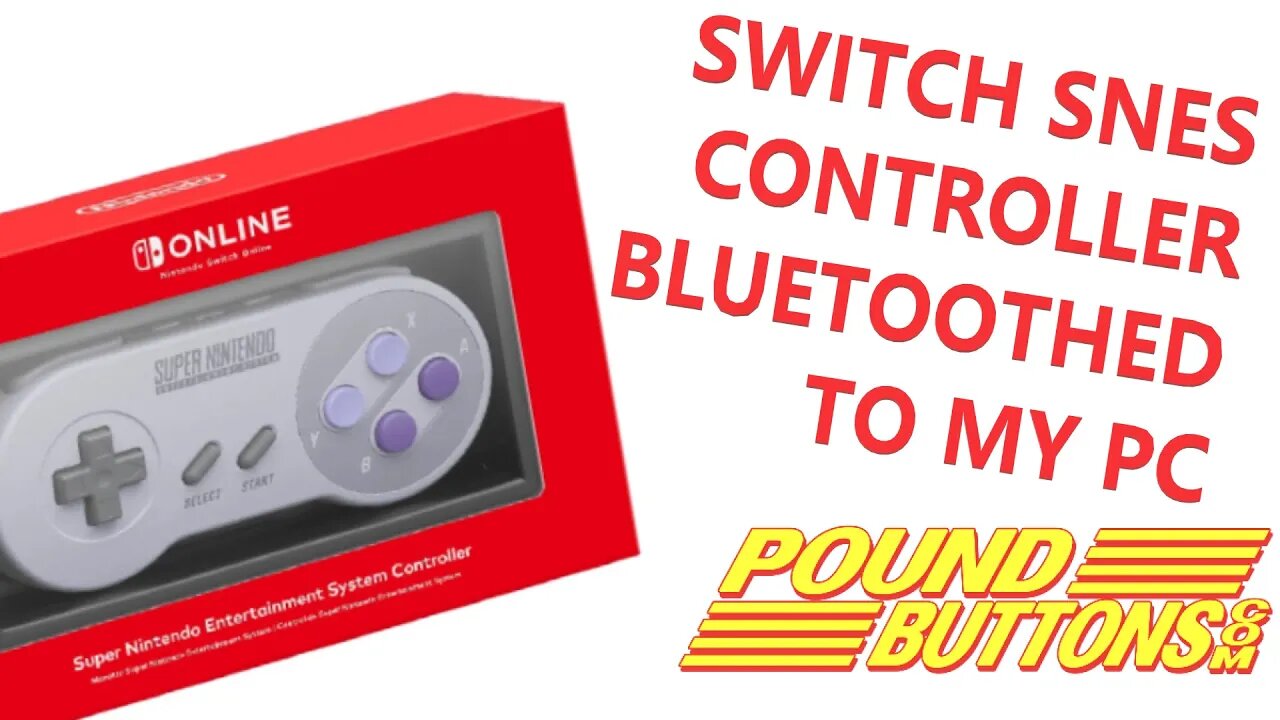 SWITCH SNES Online Controller on my PC