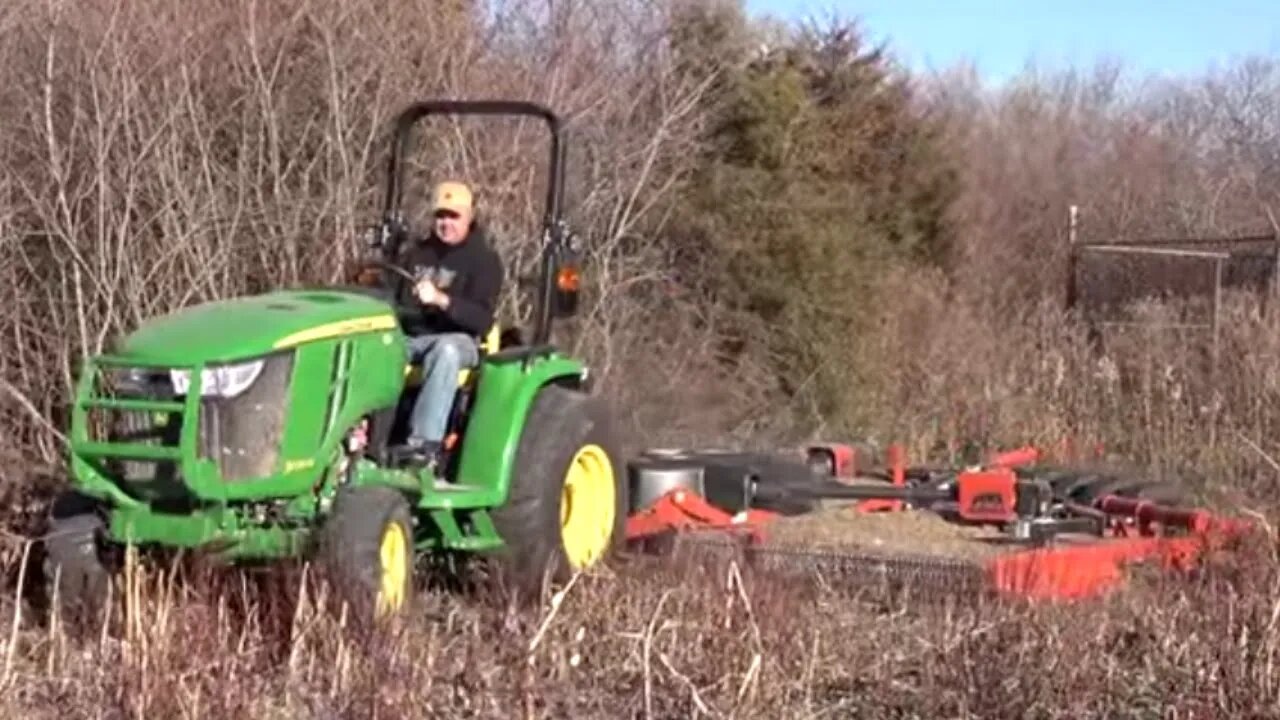 John Deere 3039R Rhino 10' Flex Wing