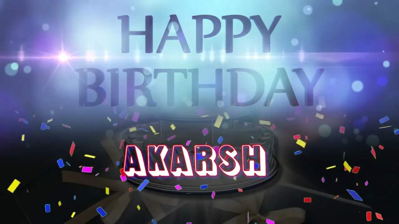 Wish you a very Happy Birthday Akarsh from Birthday Bash