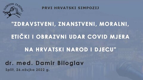 Izlaganje - dr. med. Damir Biloglav