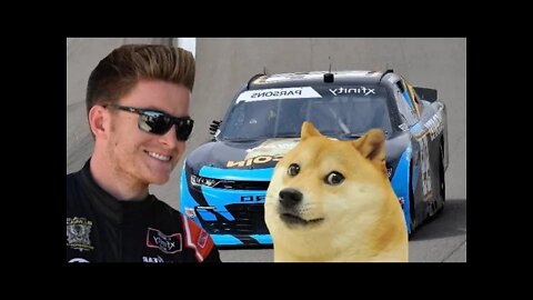 Dogecoin NASCAR Driver Reveals ALL! (Full Stefan Parsons Interview)