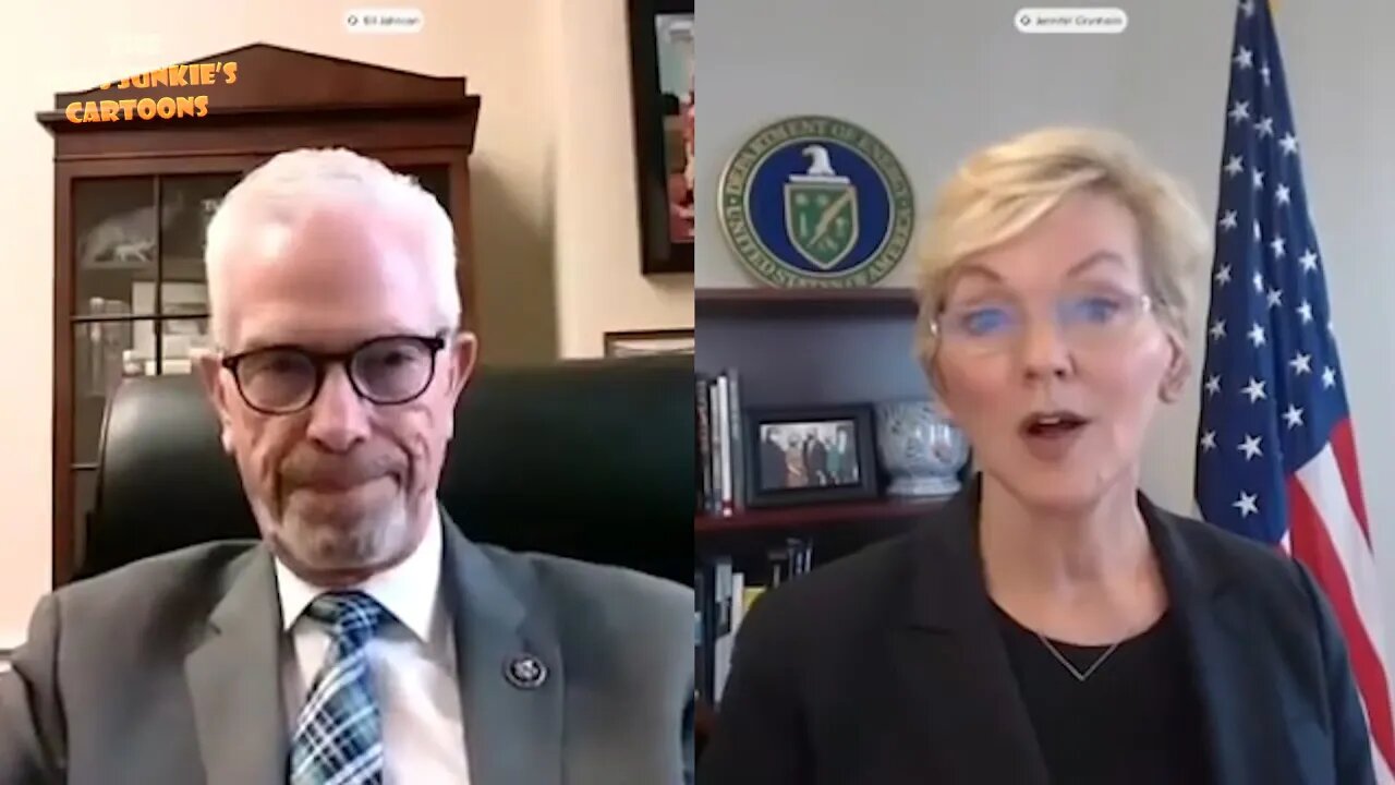 Rep. Johnson practically laughs at Energy Sec Granholm's response: 'Hmm, okay, that's interesting'.
