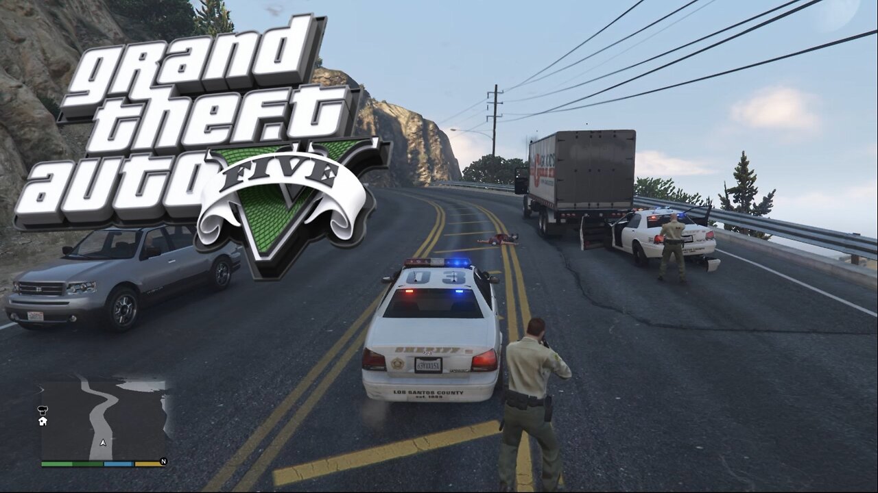 GTA 5 Police Pursuit Driving Police car Ultimate Simulator crazy chase #39