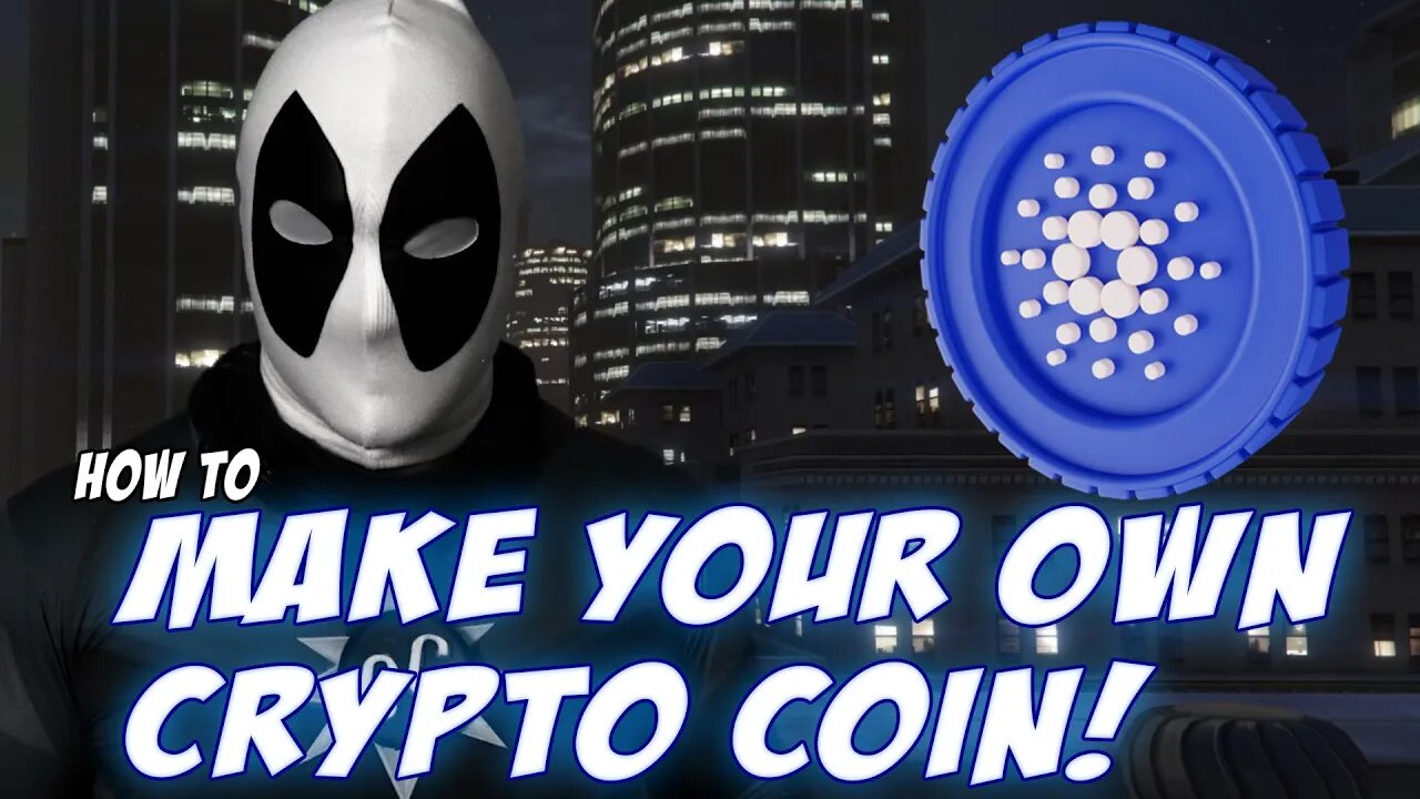 HOW TO MAKE YOUR OWN CRYPTO COIN ON CARDANO!