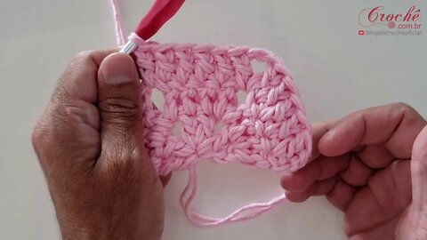 MEIO MOTIVO para tapete HEXÁGONOS - PASSO A PASSO