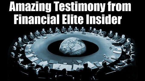 Amazing testimony from financial elite insider - Ronald Bernard