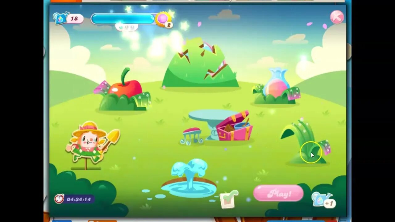 Bubble Trouble in Candy Crush...and out of time for me!