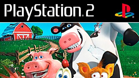 BARNYARD (PS2) #1 - O início do jogo O Segredo dos Animais de PC/Wii/GameCube! (Legendado em PT-BR)