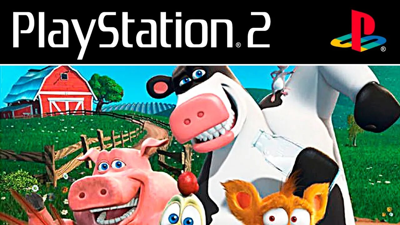 BARNYARD (PS2) #1 - O início do jogo O Segredo dos Animais de PC/Wii/GameCube! (Legendado em PT-BR)